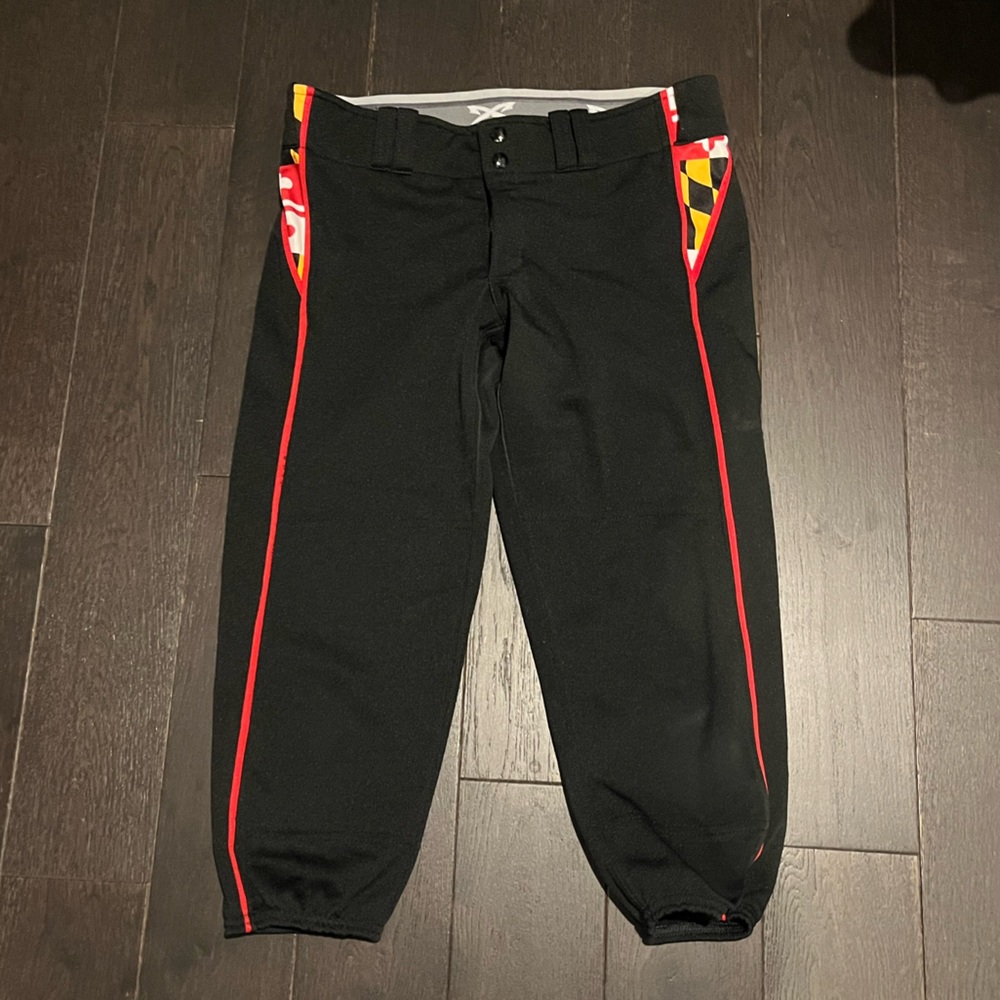 Maxim Maryland Flag Softball Pants - Low rise softball pants